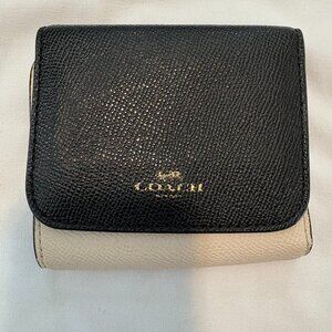 Coach trifold wallet